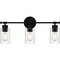 Quoizel Caputo Bath 3 Lights Matte Black CAP8623MBK - alternate 1